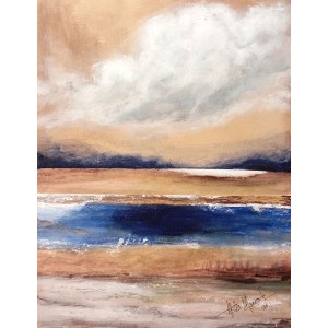 Aisha Mahmood, 18 x 24 Inch, Acrylic on Canvas, Abstract Painting, AC-AIMD-111